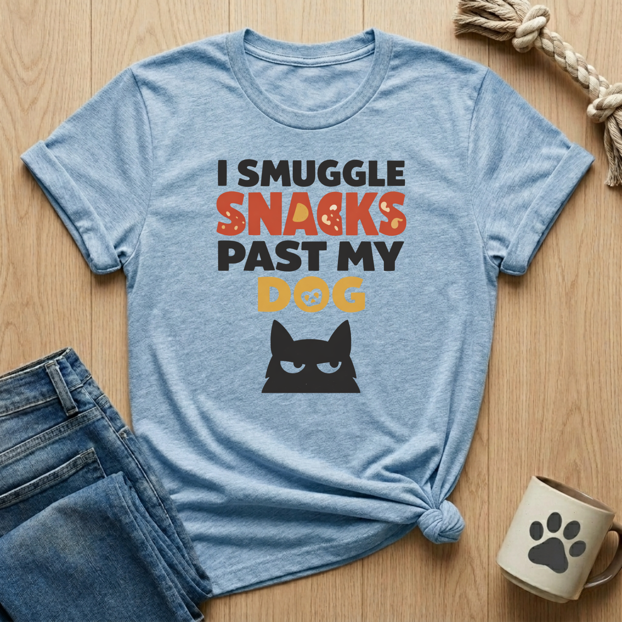 I Smuggle Snacks Past My Dog T-Shirt