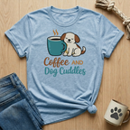 Coffee And Dog Cuddles T-Shirt