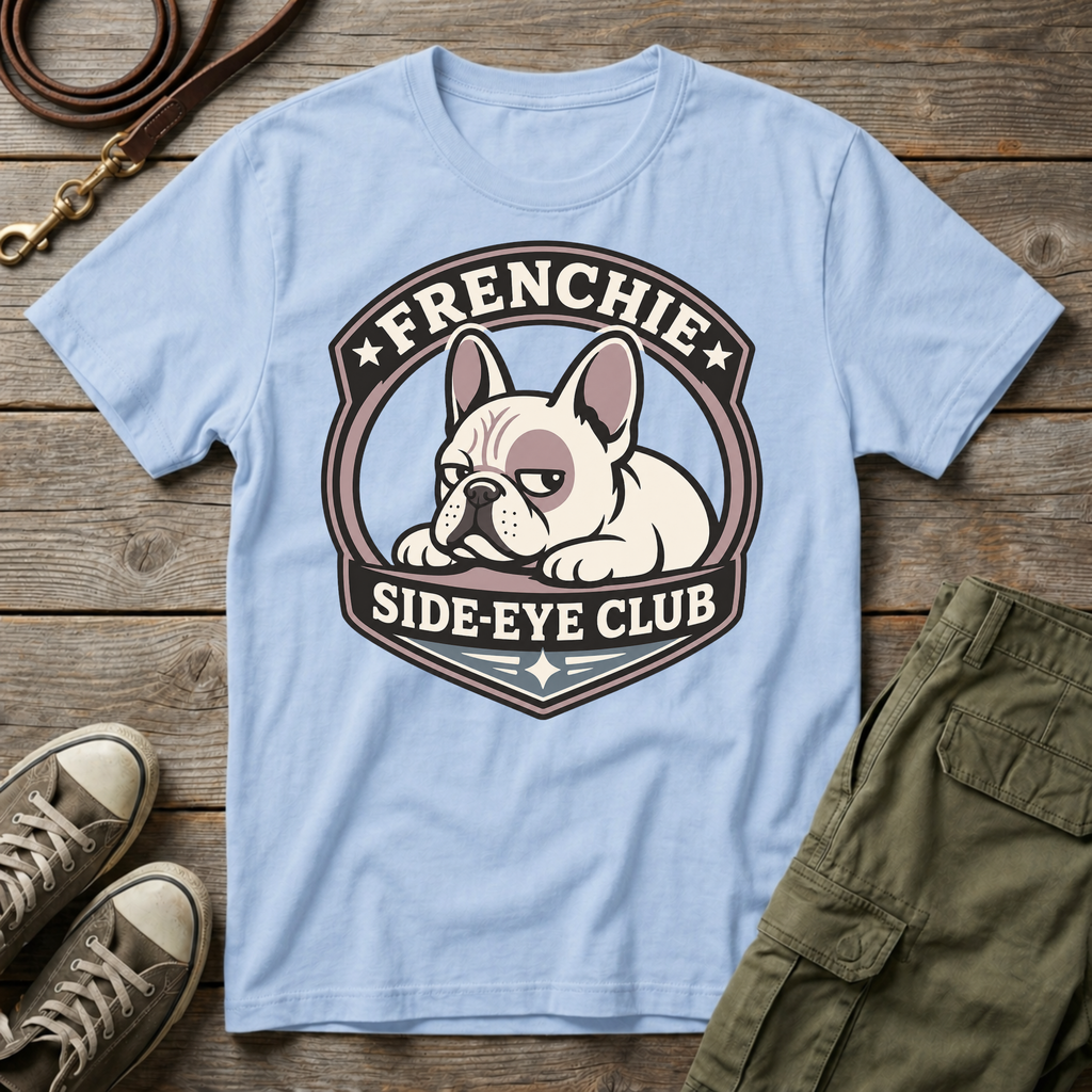 Frenchie Side-Eye Club T-Shirt