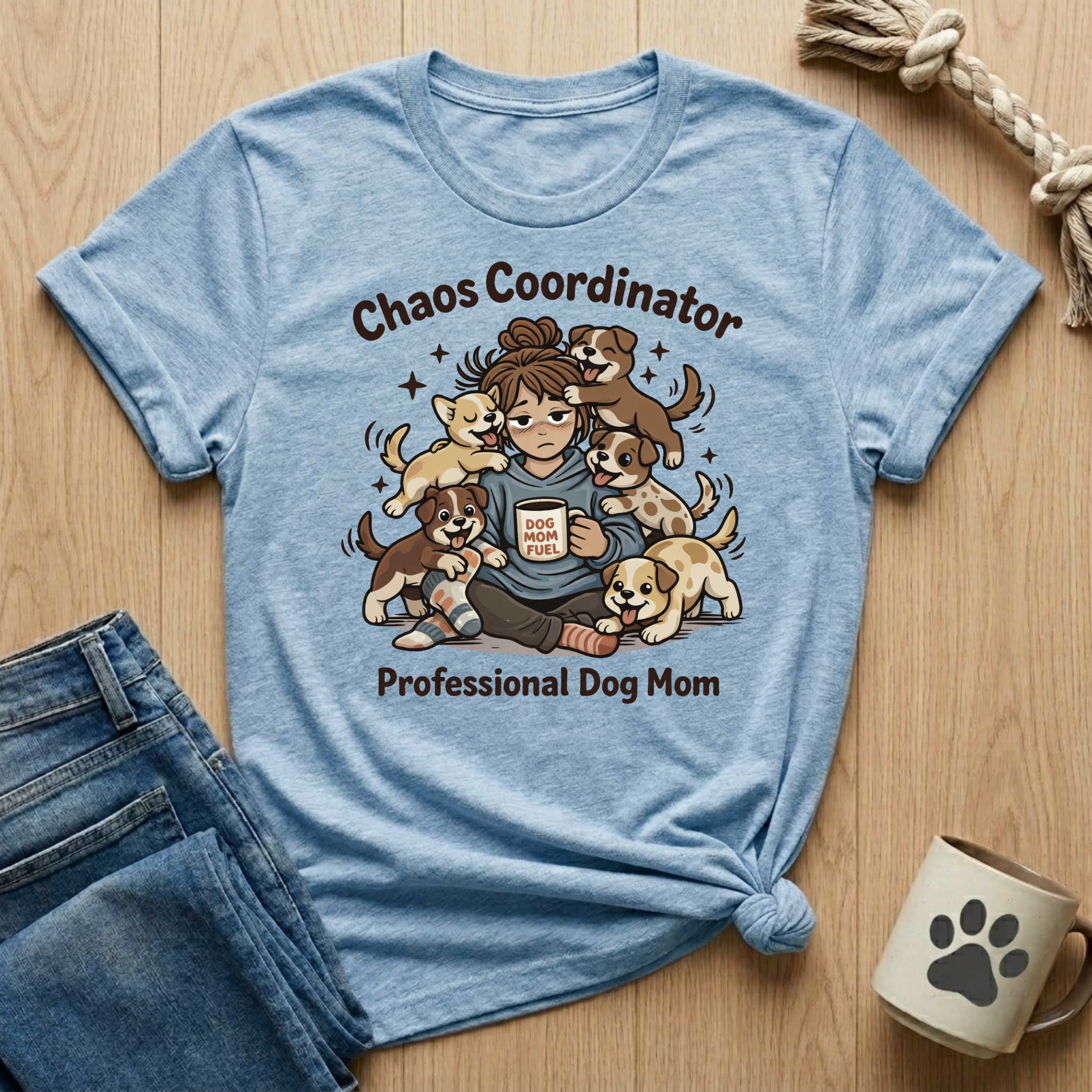 Chaos Coordinator - Professional Dog Mom T-Shirt