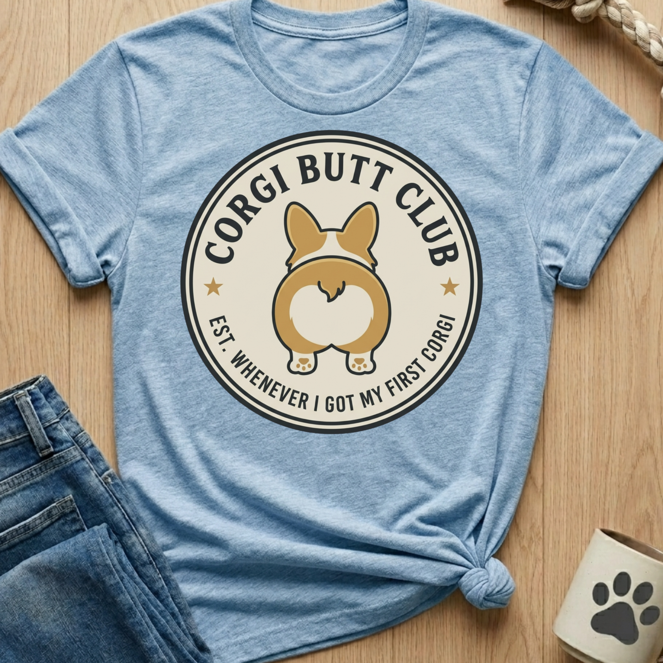 Corgi Butt Club T-Shirt