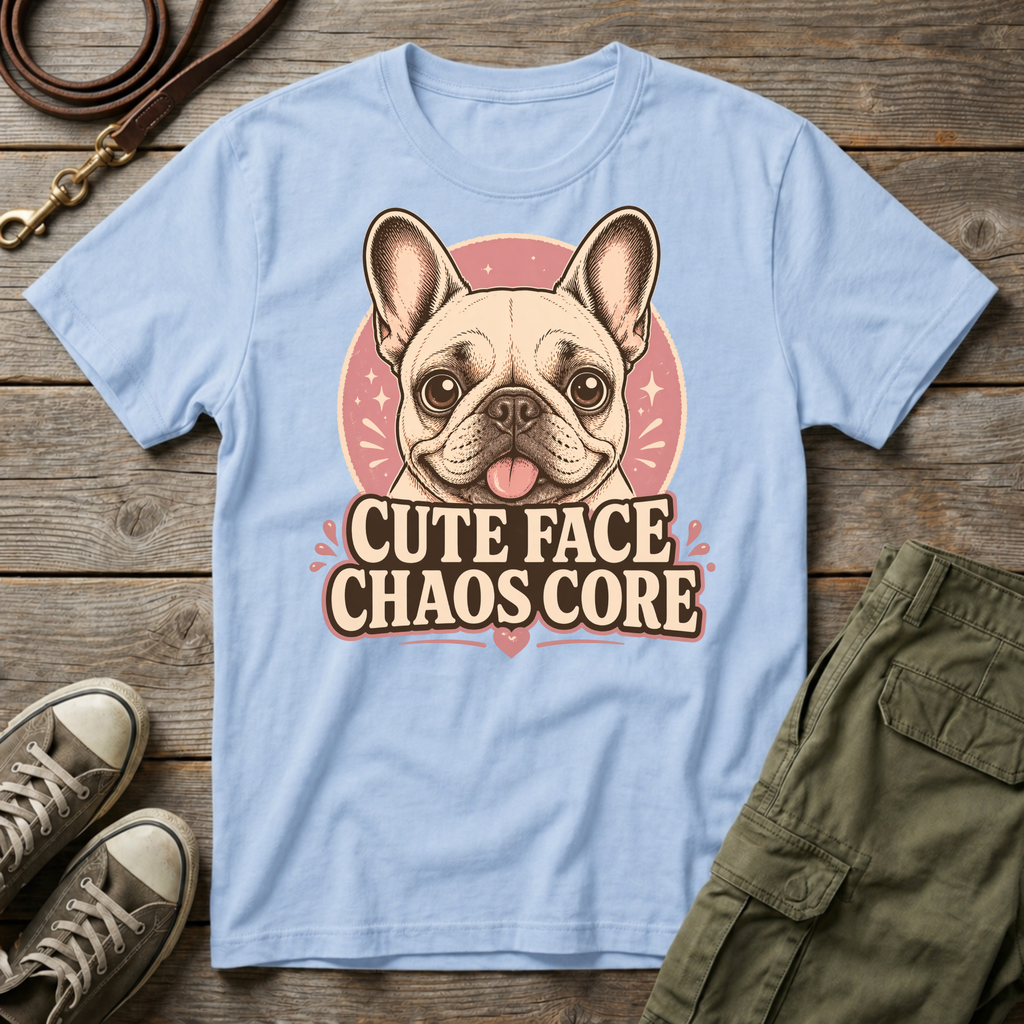 Frenchie Cute Chaos T-Shirt