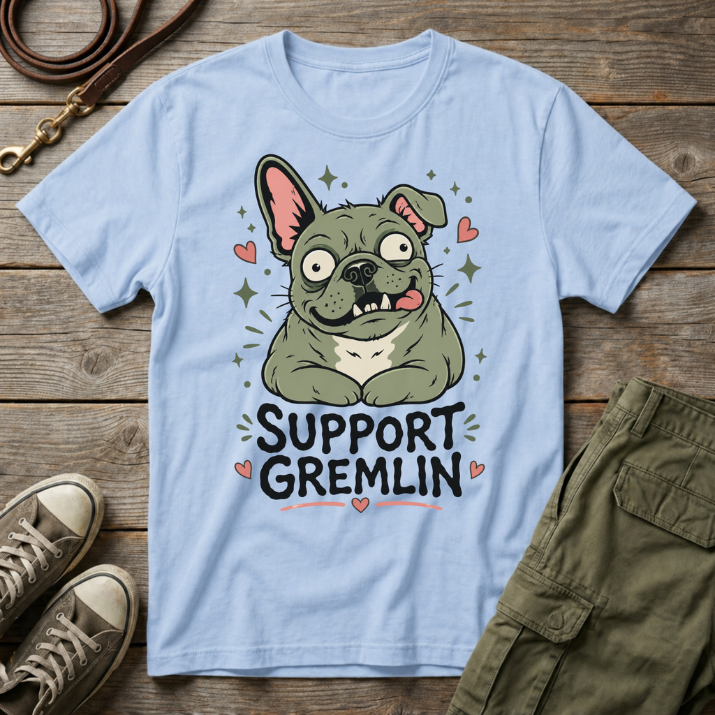 Frenchie Support Gremlin T-Shirt