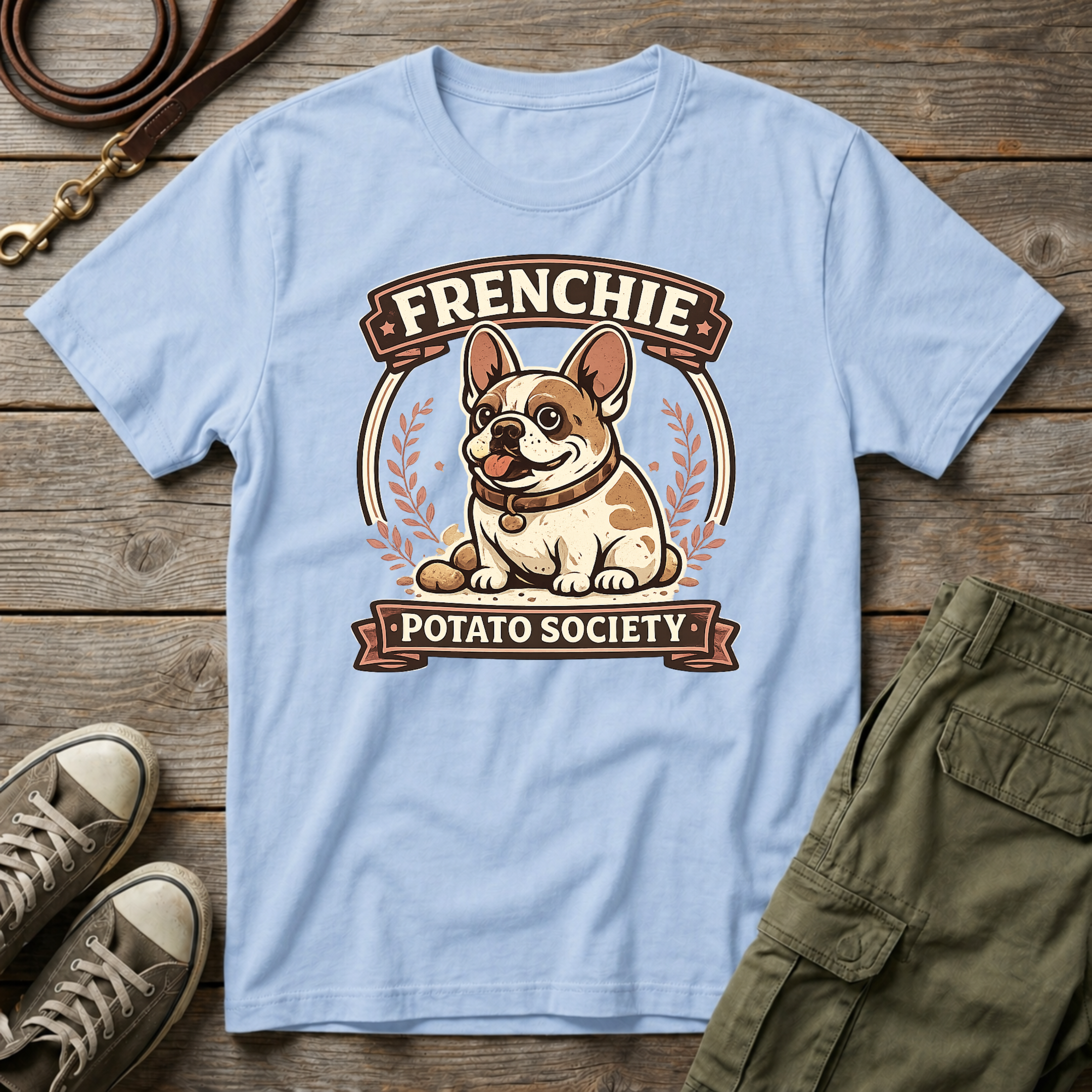 Frenchie Potato Society T-Shirt