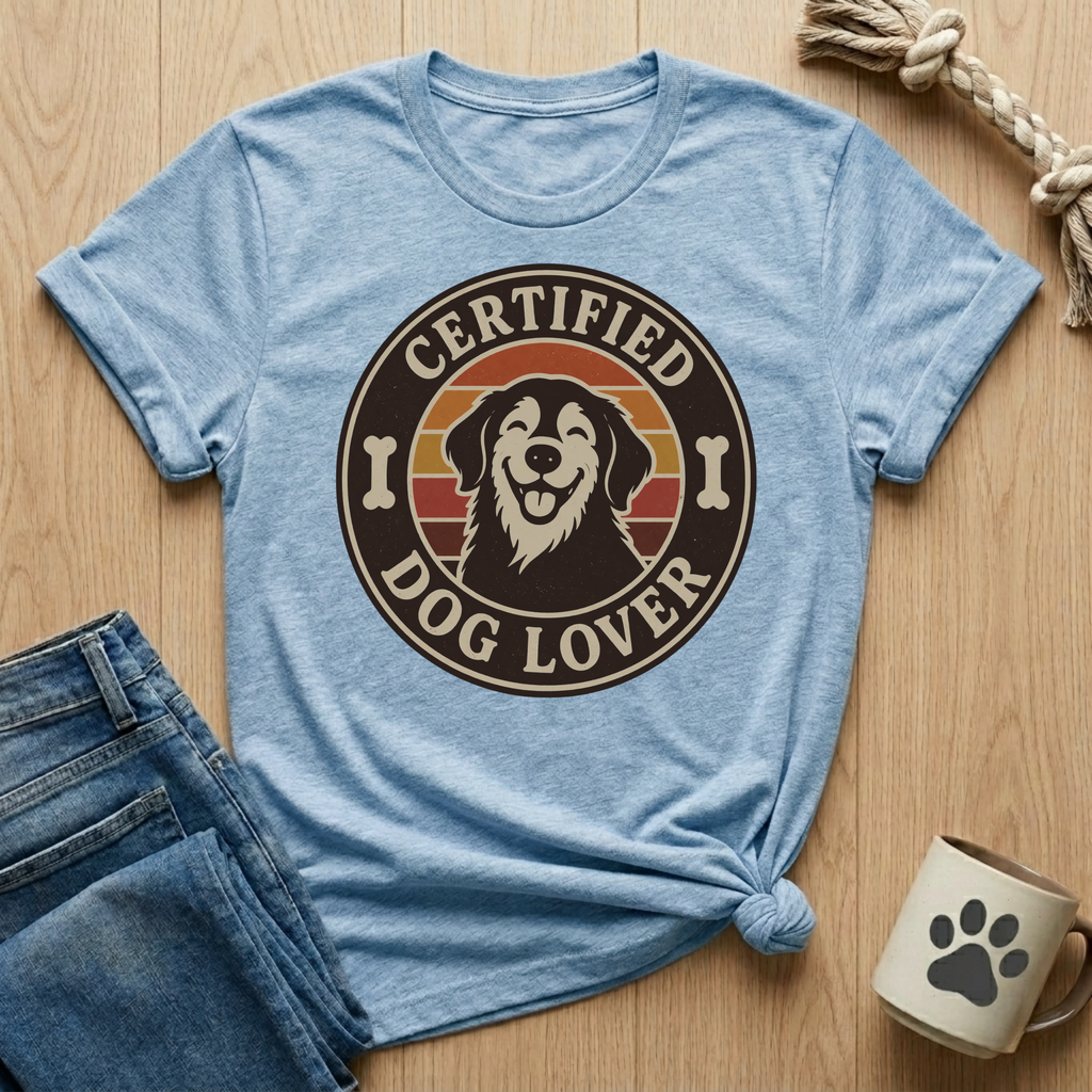 Certified Dog Lover T-Shirt