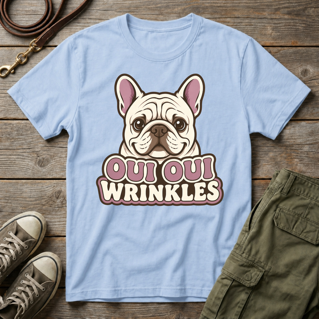 Frenchie Wrinkles T-Shirt