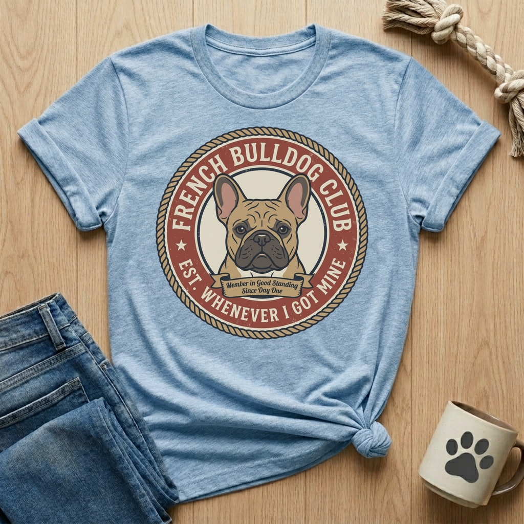 French Bulldog Club T-Shirt