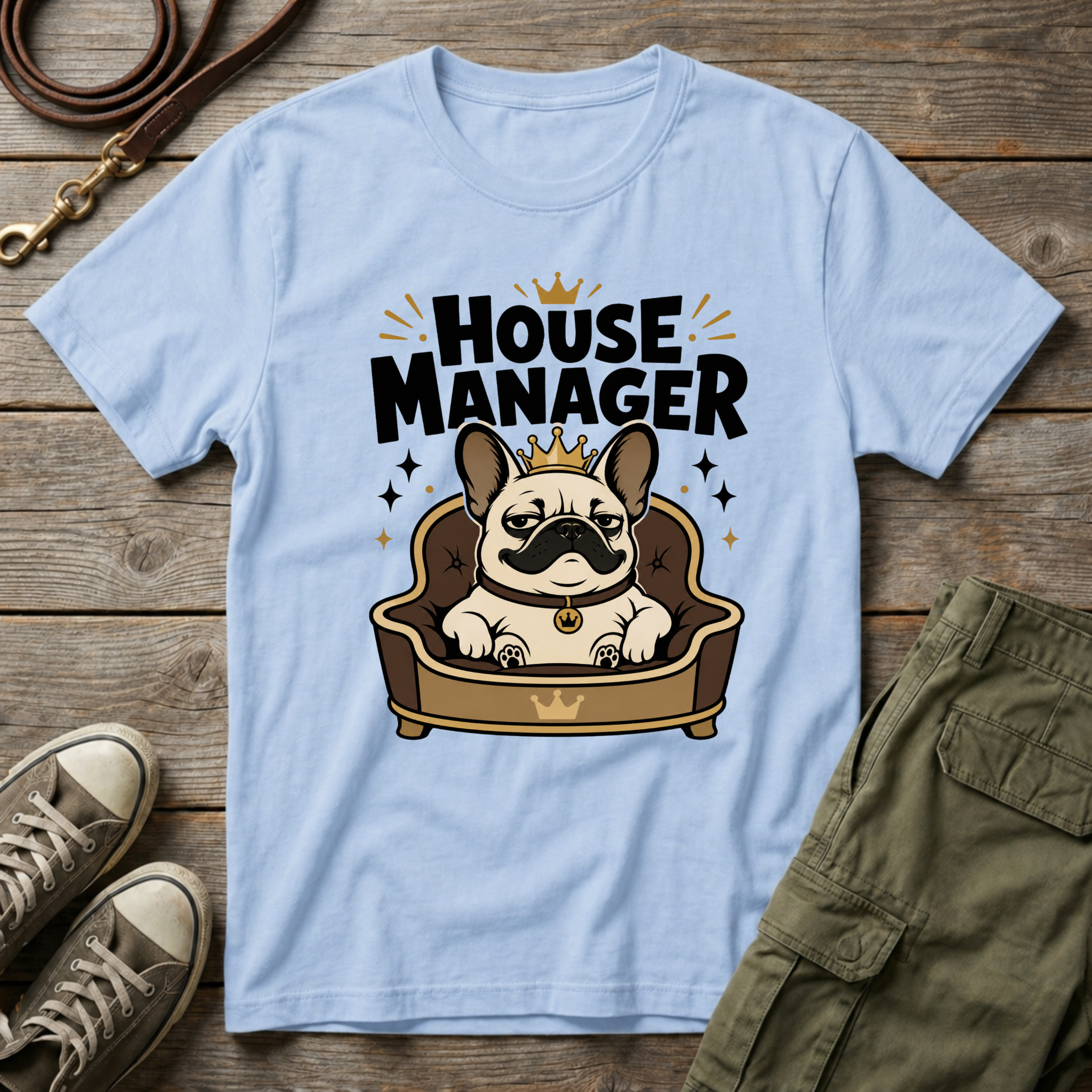 Frenchie House Manager T-Shirt