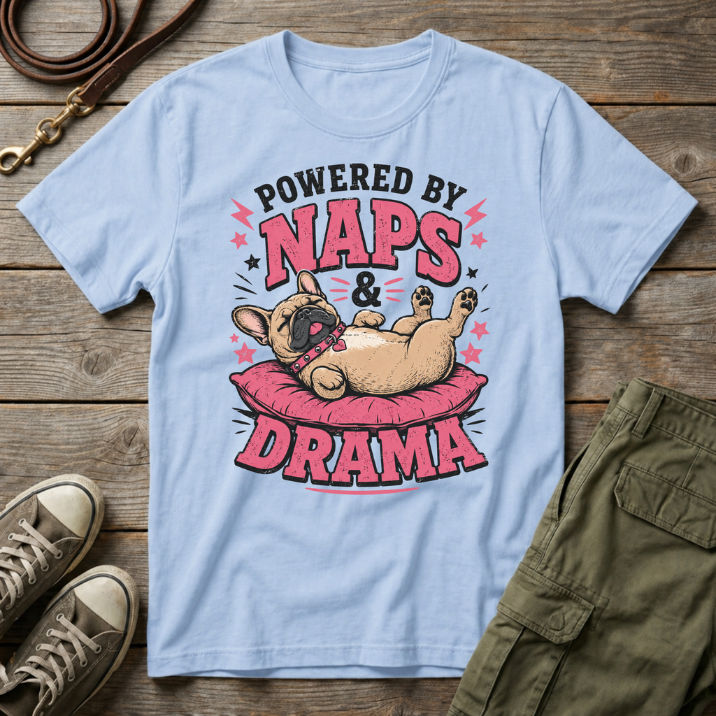 Powered by Naps & Drama T-Shirt
