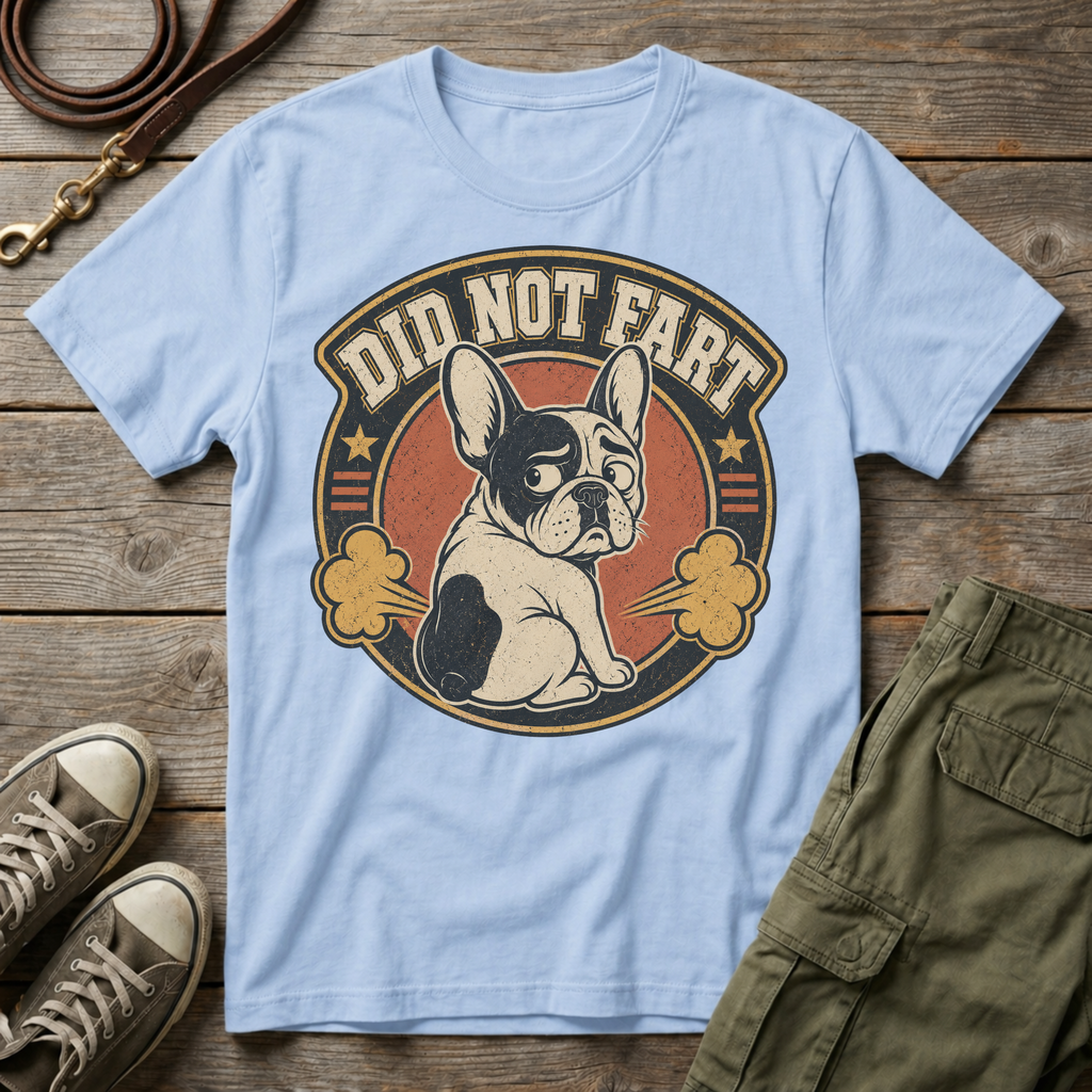 Frenchie Did Not Fart T-Shirt