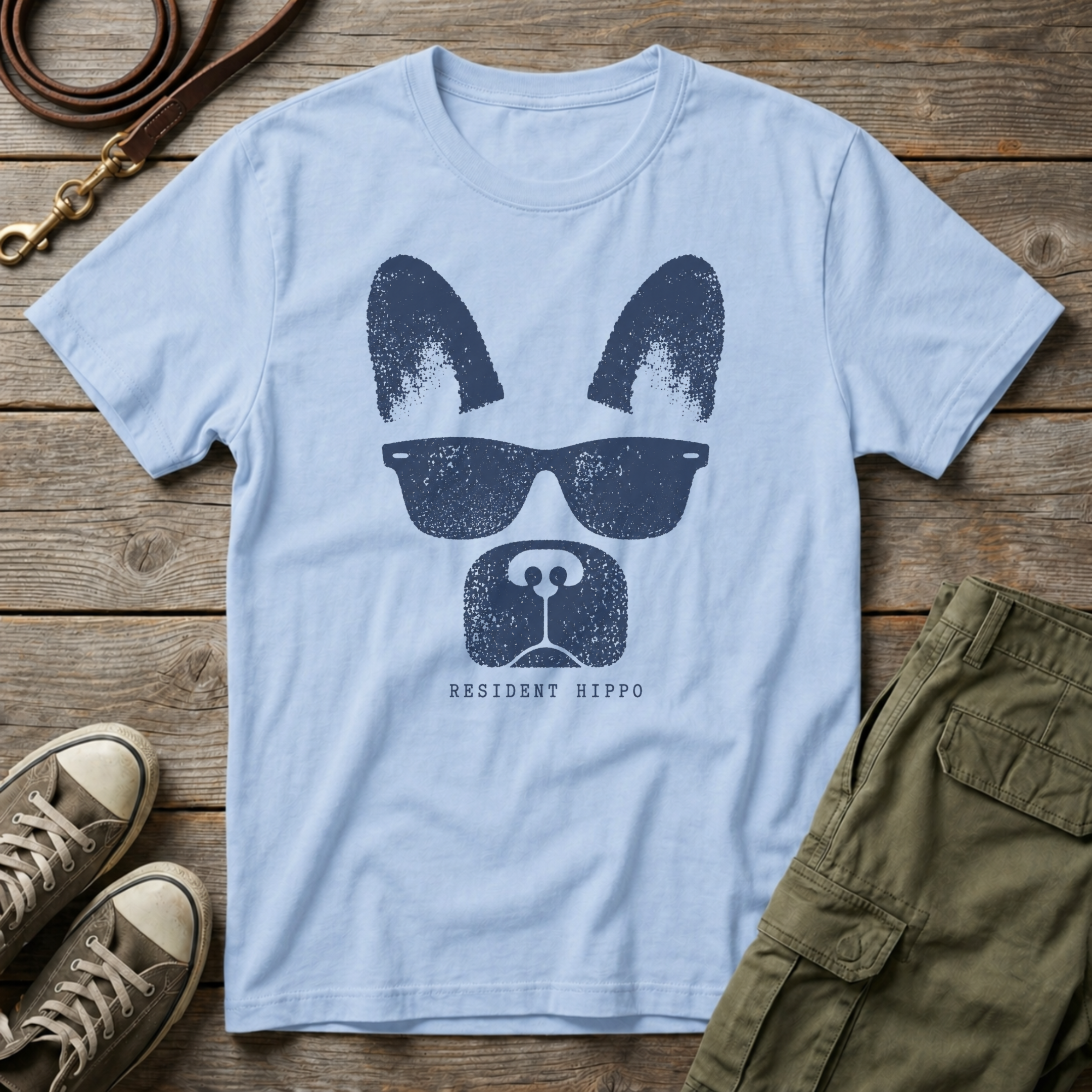 Frenchie Resident Hippo T-Shirt
