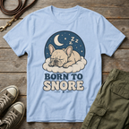 Frenchie Born To Snore Moonlight T-Shirt
