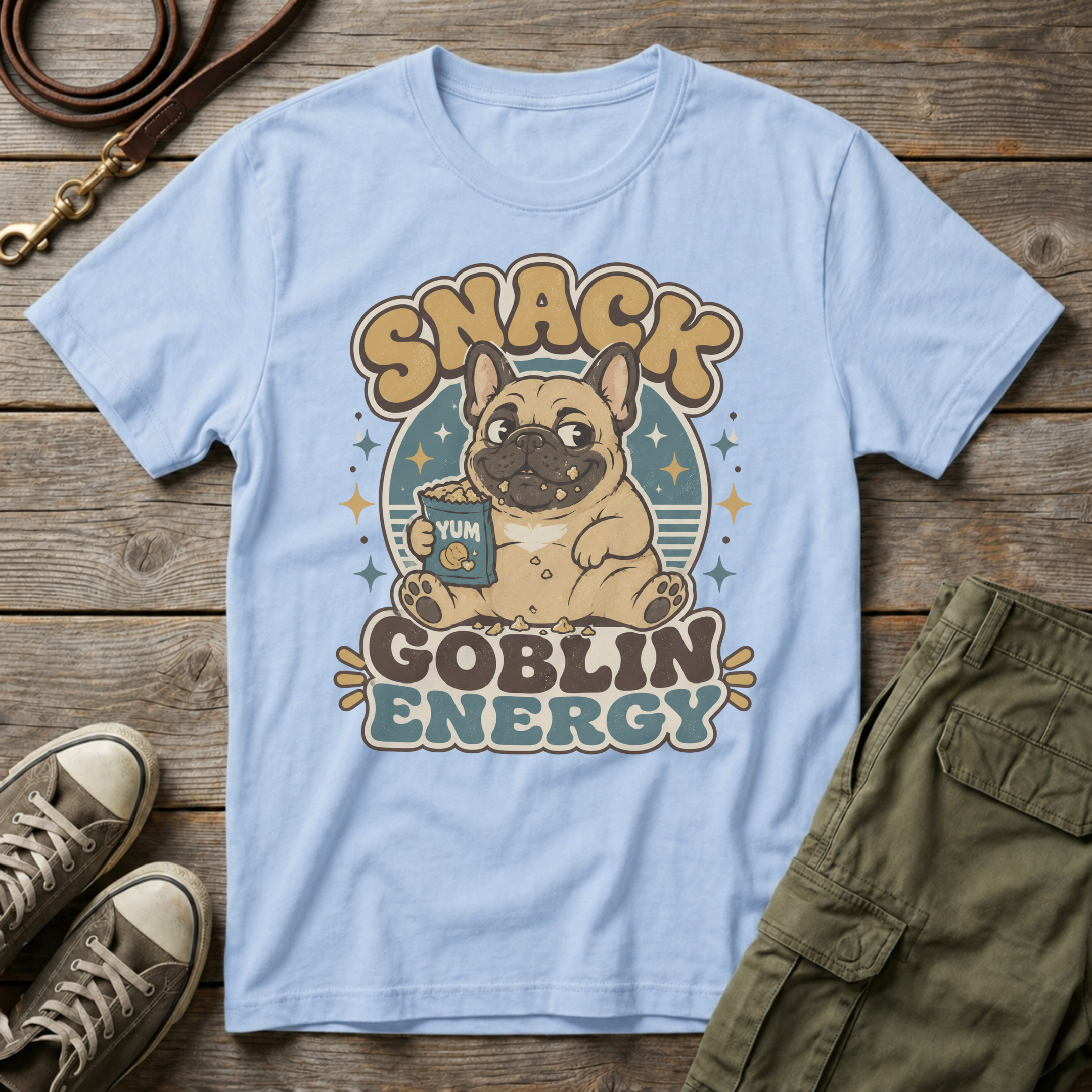 Frenchi Snack Goblin Energy T-Shirt