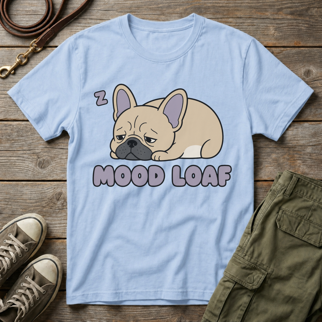 Frenchie Mood Loaf T-Shirt