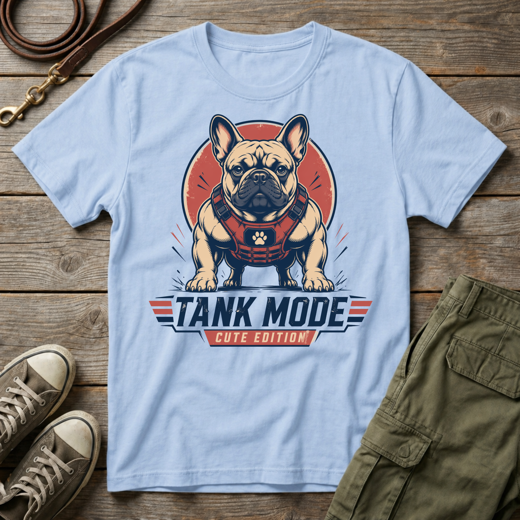 Frenchie Tank Mode T-Shirt