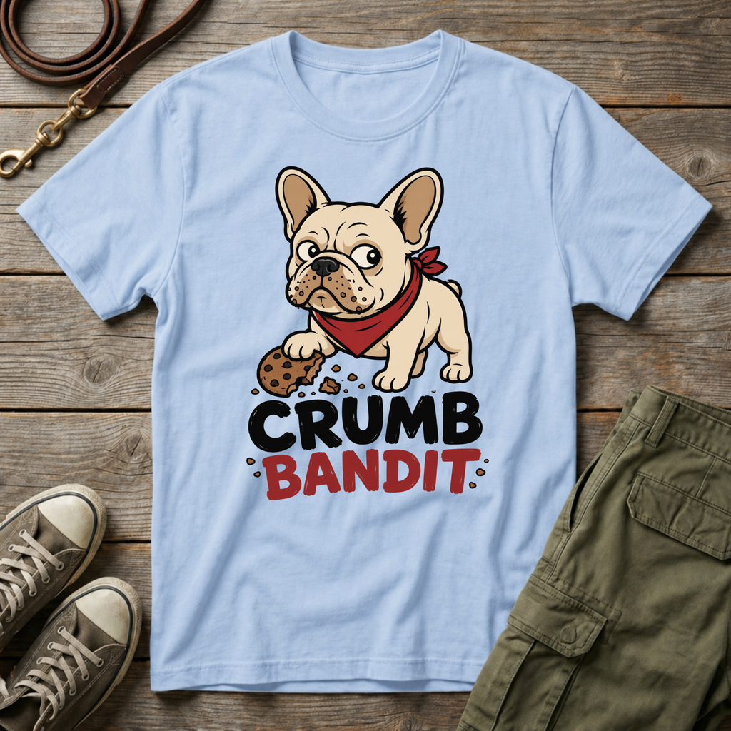 Frenchie Crumb Bandit T-Shirt