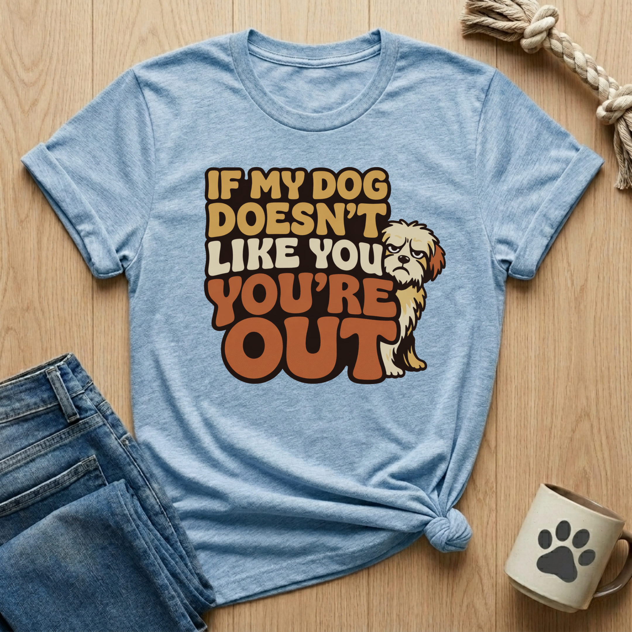 Dog Doesn't Like You - You're Out T-Shirt