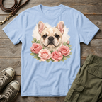 Frenchie Roses T-Shirt