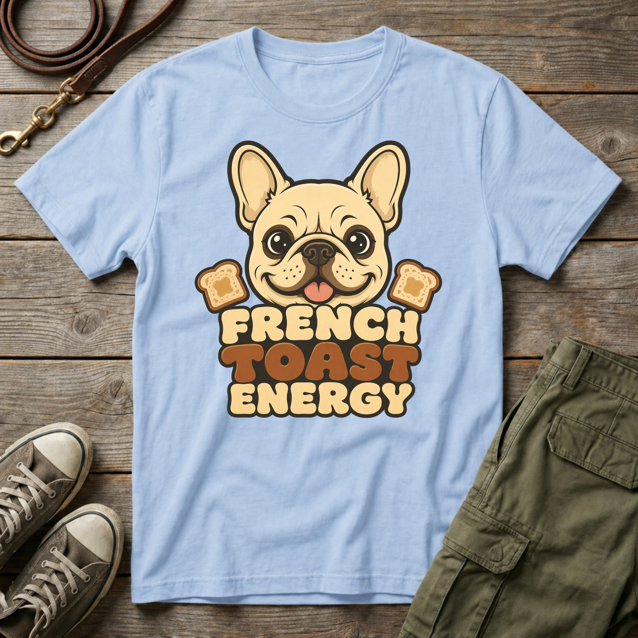 Frenchie French Toast T-Shirt