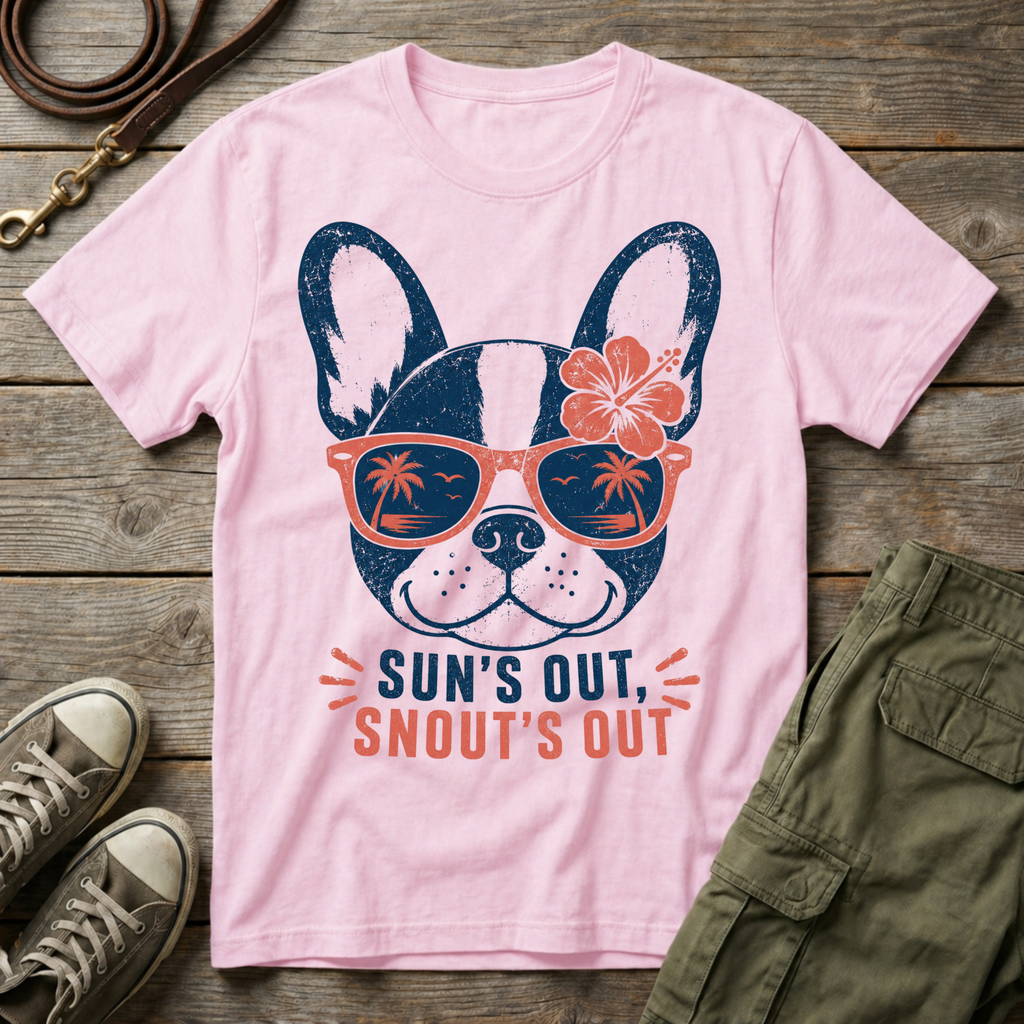 Frenchie Snout's Out T-Shirt