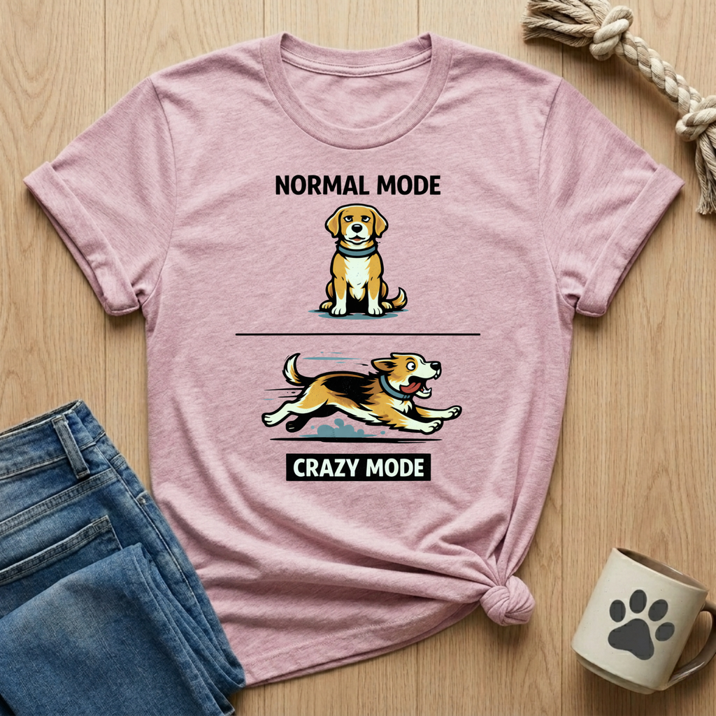 Normal Mode Crazy Mode T-Shirt