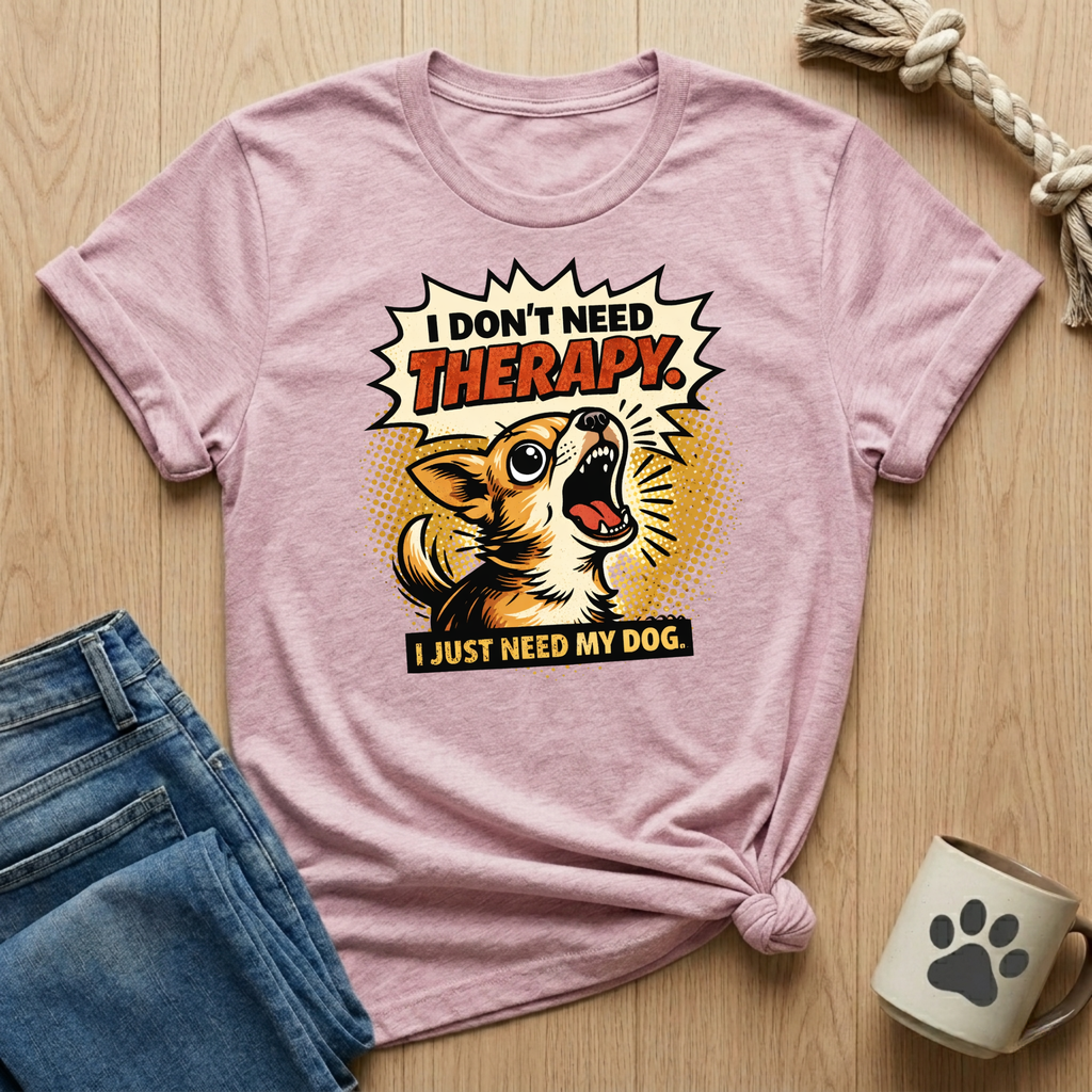 I Don't Need Therapy, I Just Need My Dog T-Shirt