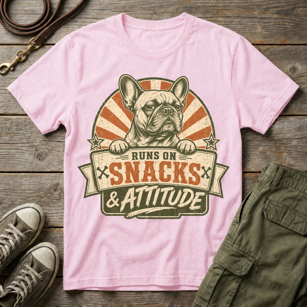 Runs on Snacks and Attitude T-Shirt