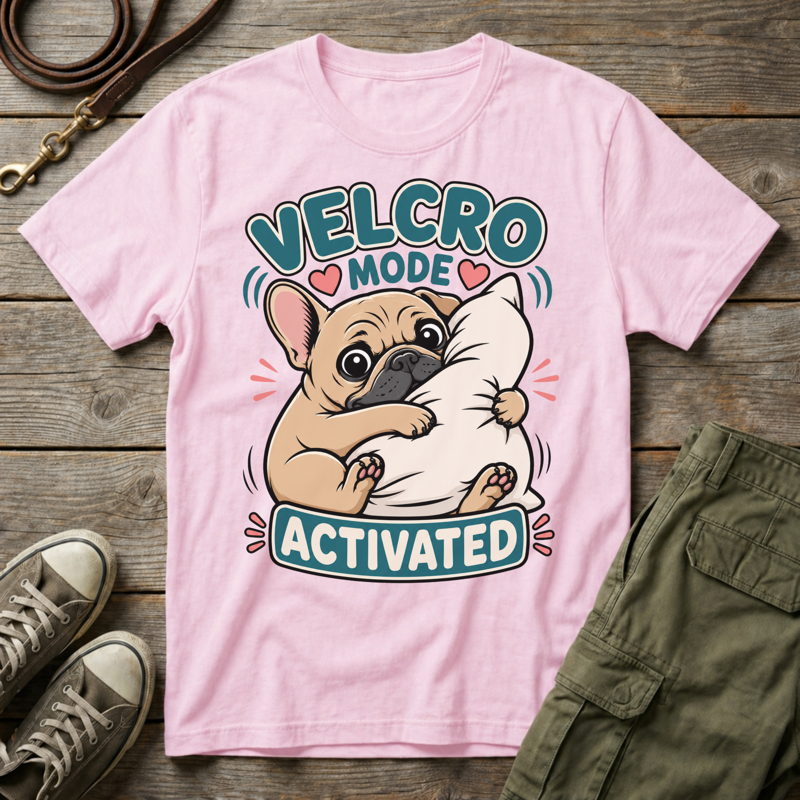 Velcro Mode Activated T-Shirt