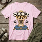 Frenchie Cuddle Boss T-Shirt