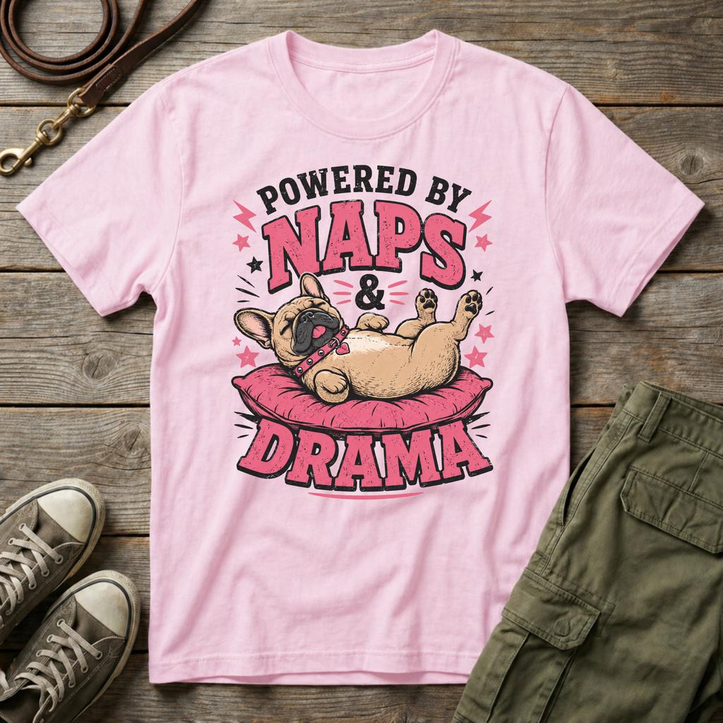 Powered by Naps & Drama T-Shirt