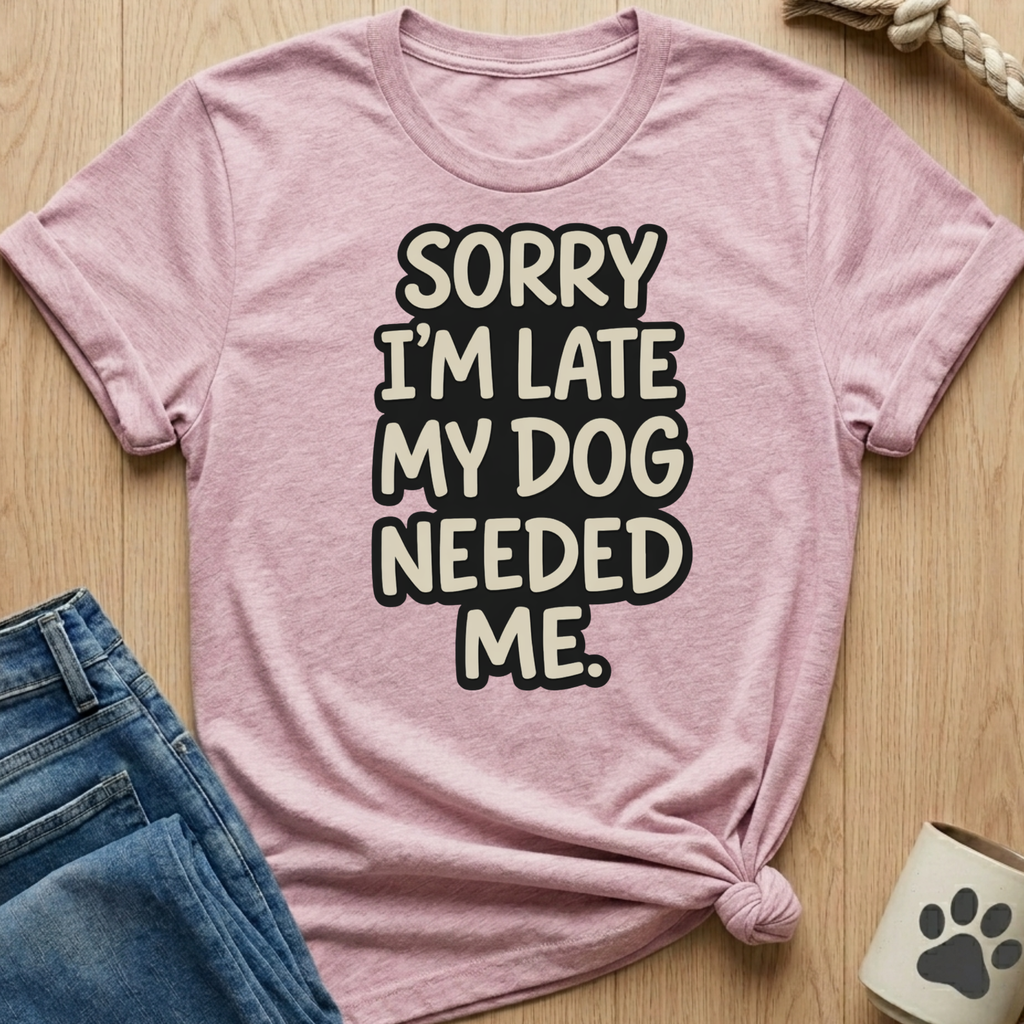 Dog Needed Me T-Shirt