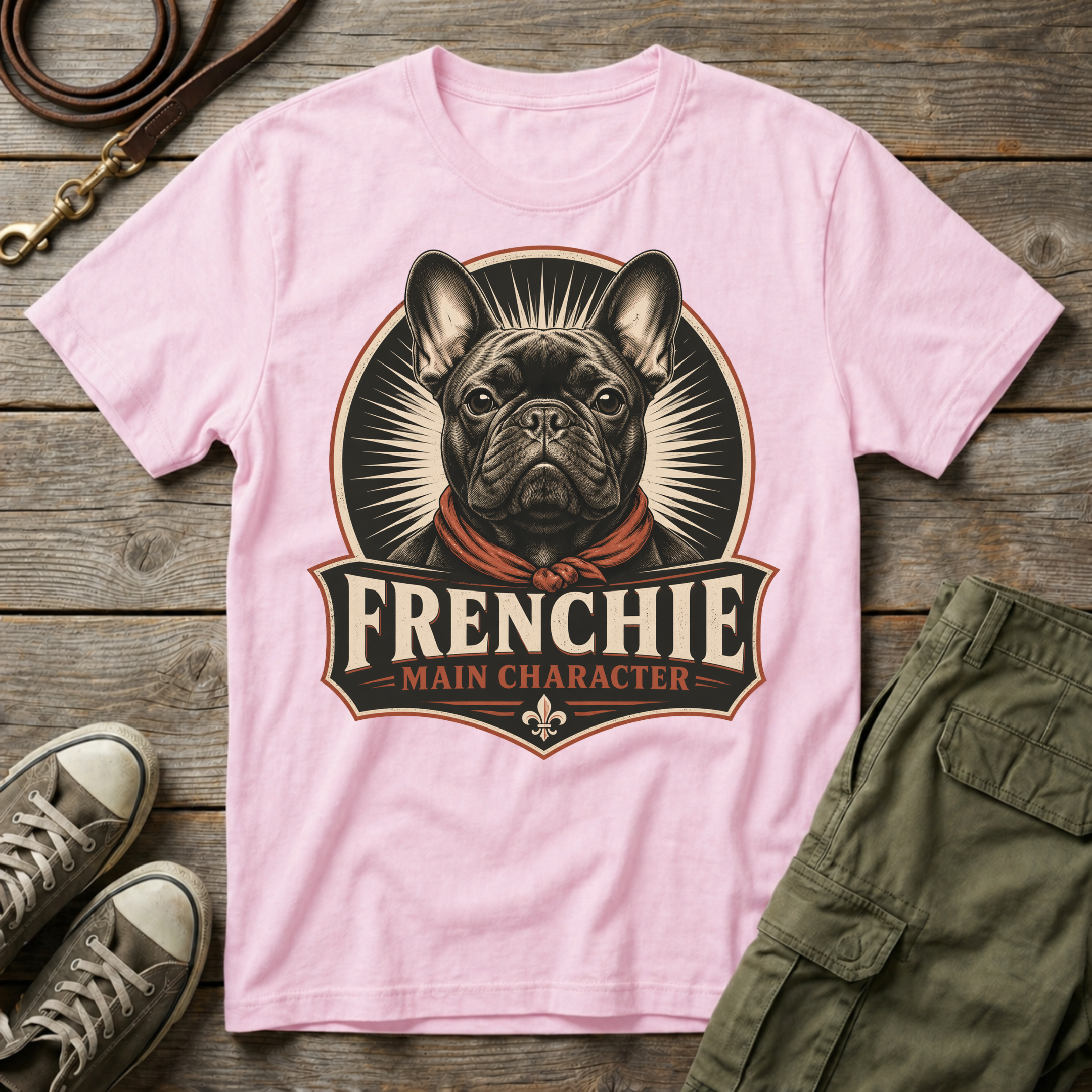 Frenchie Main Character T-Shirt