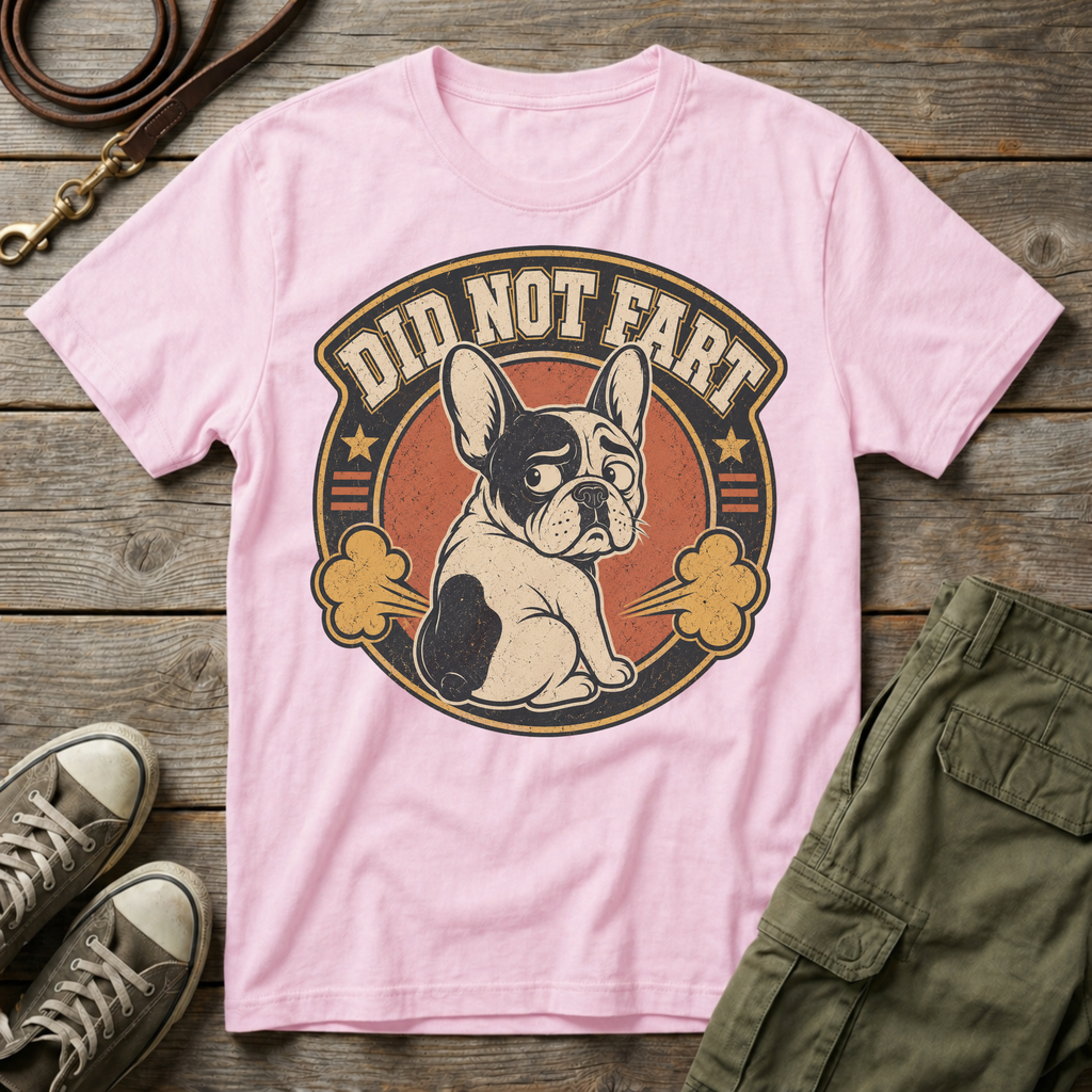 Frenchie Did Not Fart T-Shirt