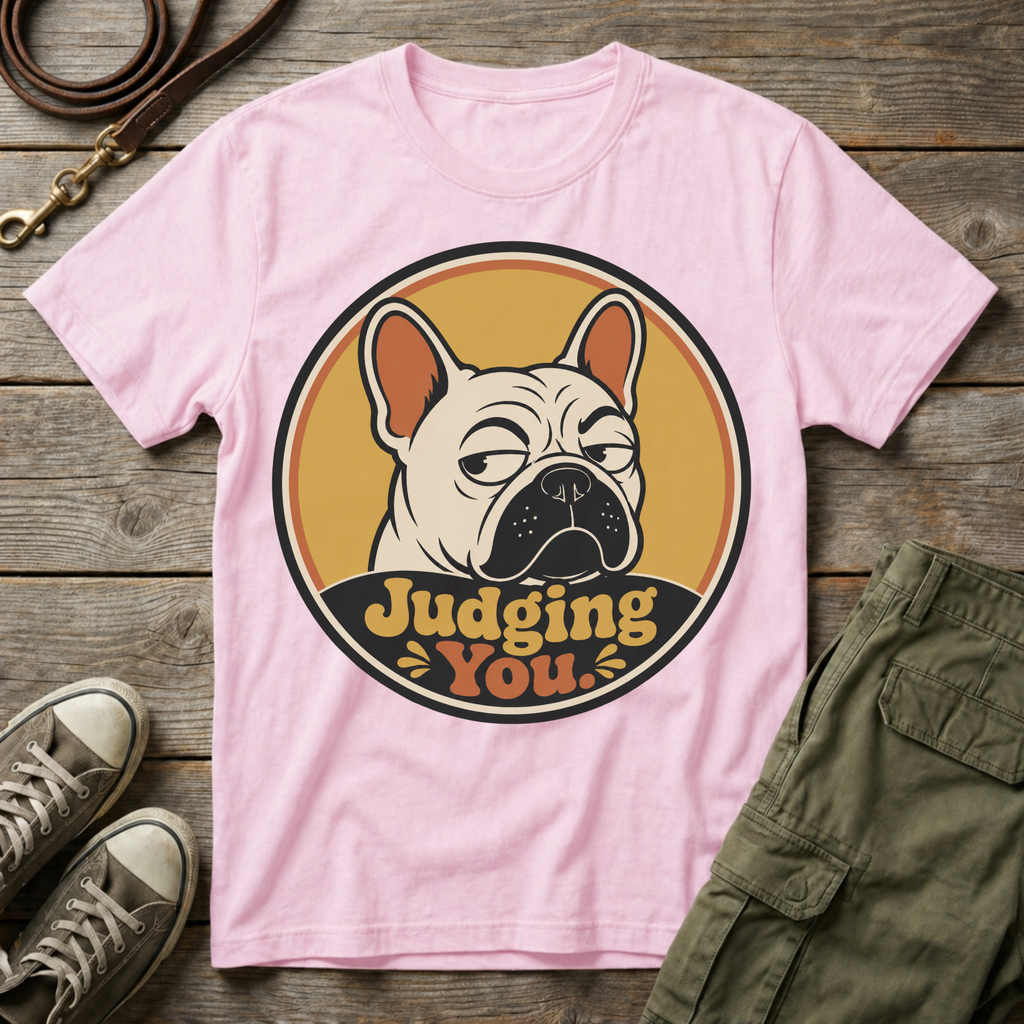 Frenchie Judging You T-Shirt
