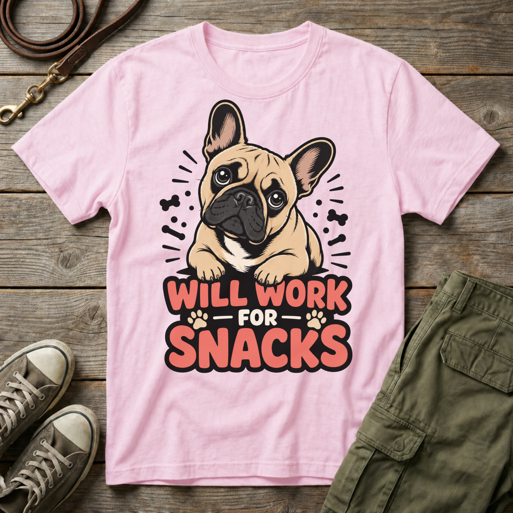 Will Work for Snacks T-Shirt