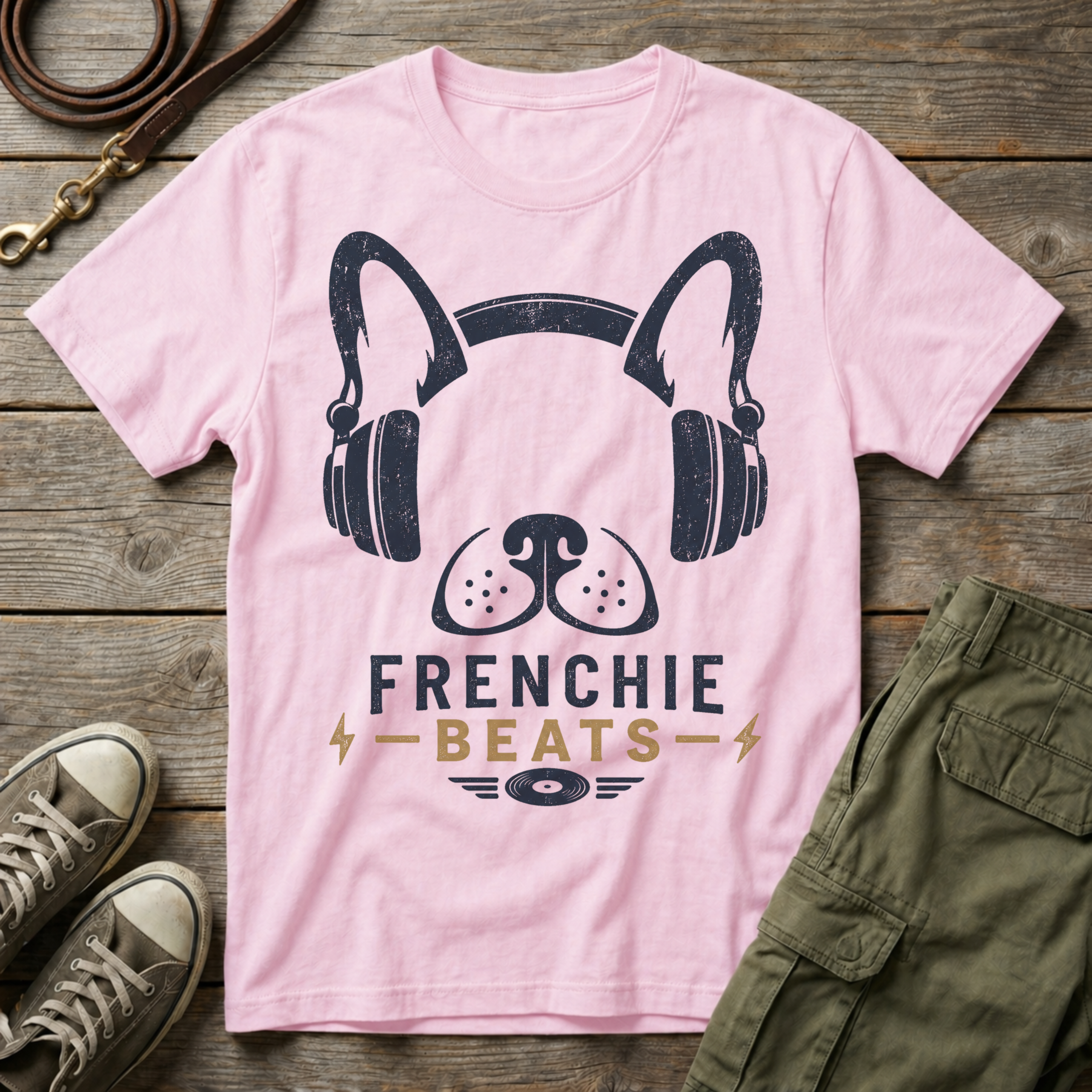 Frenchie Beats T-Shirt