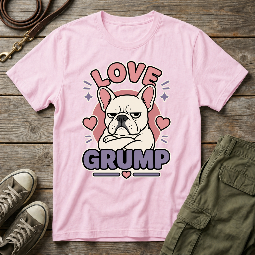 Frenchie Love Grump T-Shirt