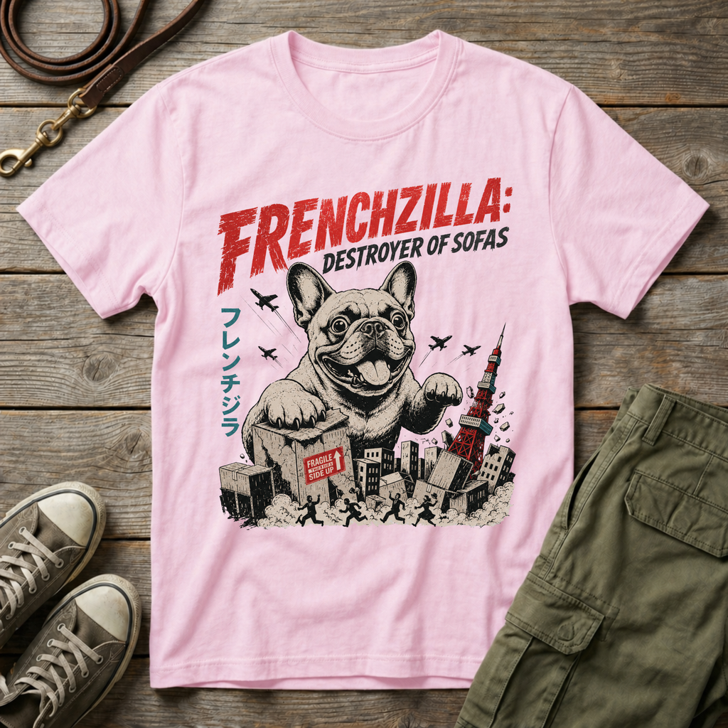 Frenchie Frenchzilla T-Shirt