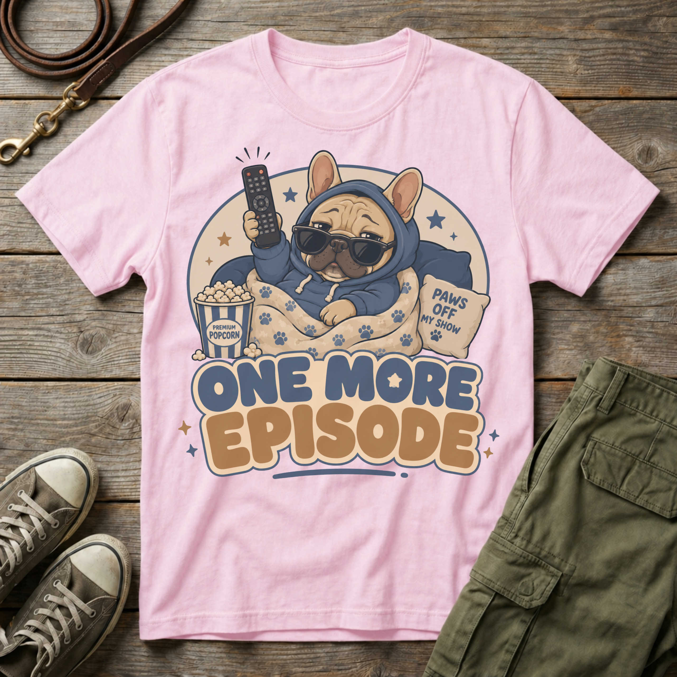 Frenchie One More Episode T-Shirt