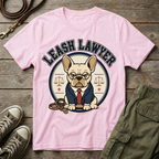 Frenchie Leash Lawyer T-Shirt