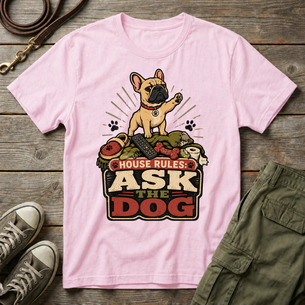 House Rules Ask The Dog T-Shirt