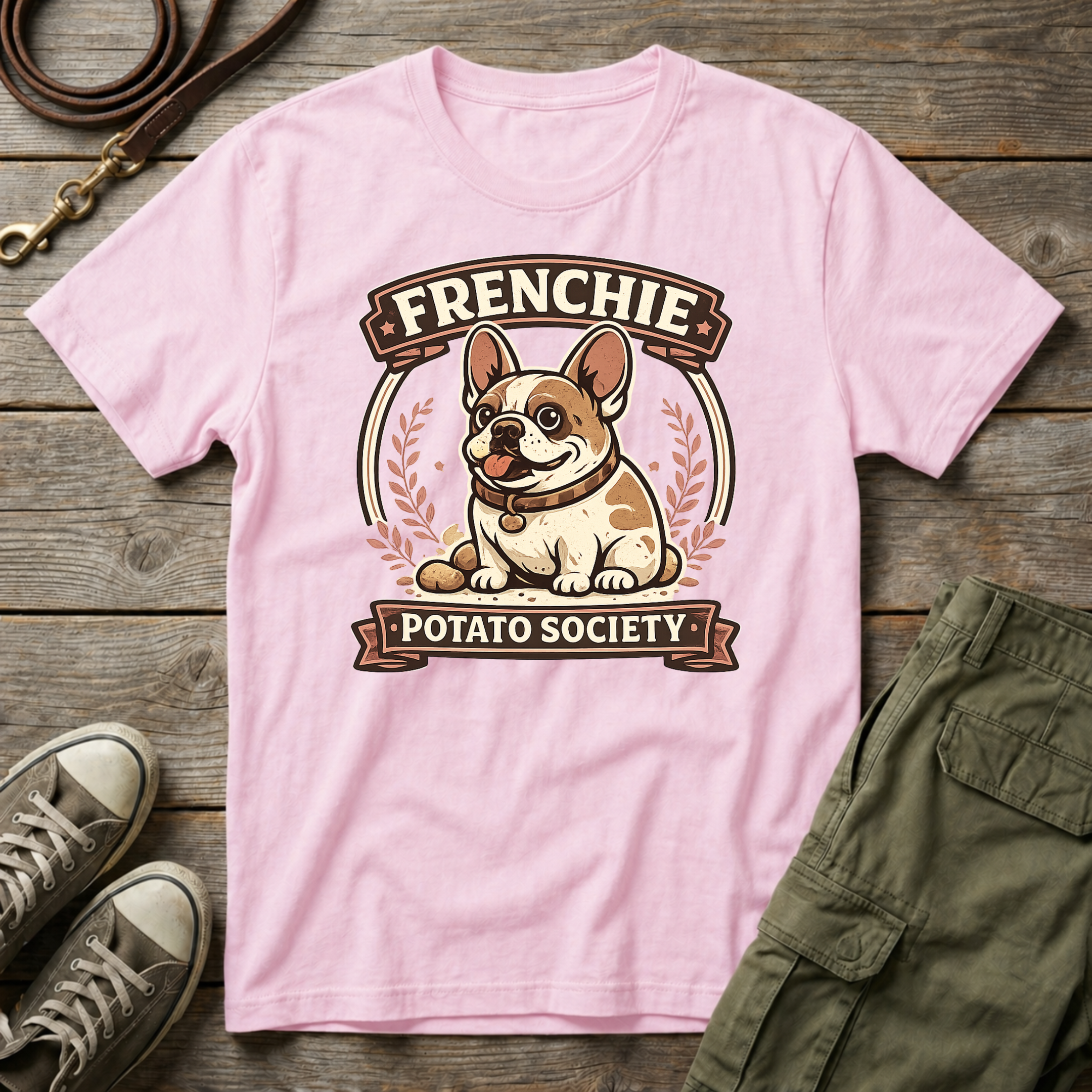 Frenchie Potato Society T-Shirt