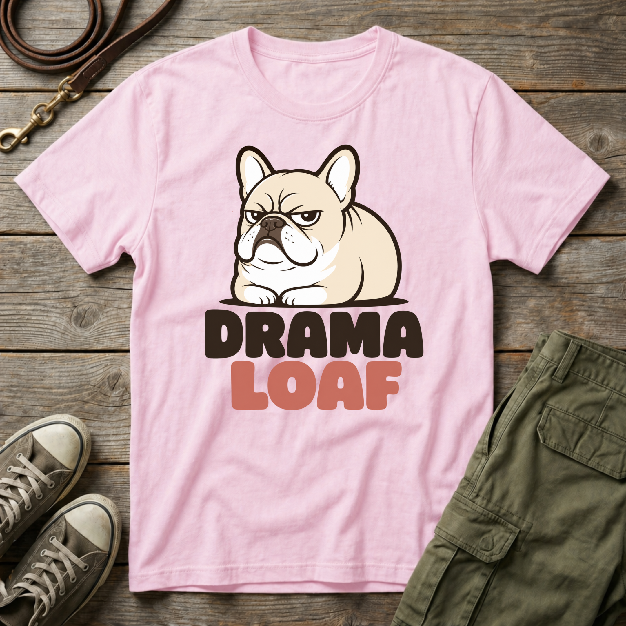 Frenchie Drama Loaf T-Shirt