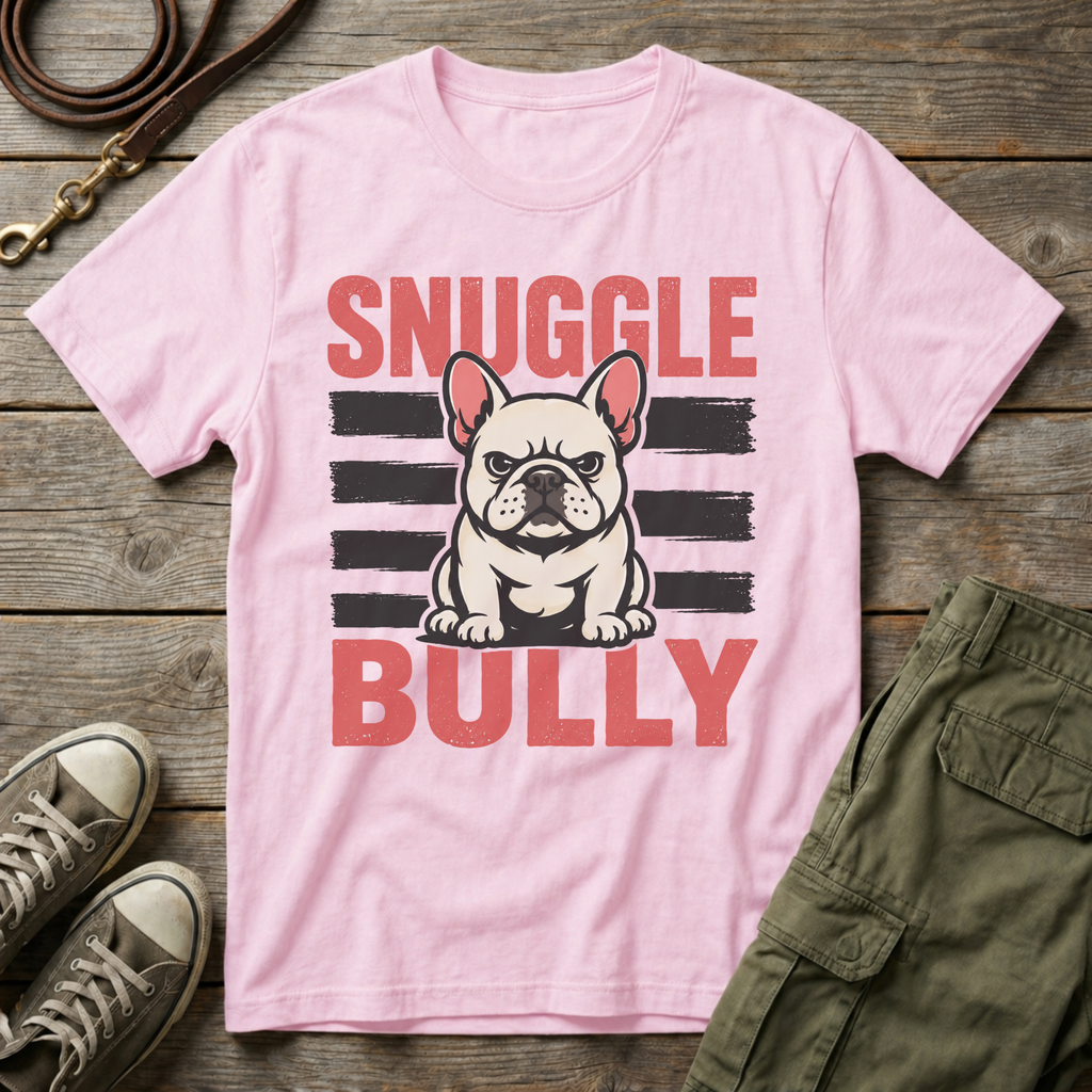 Frenchie Snuggle Bully T-Shirt