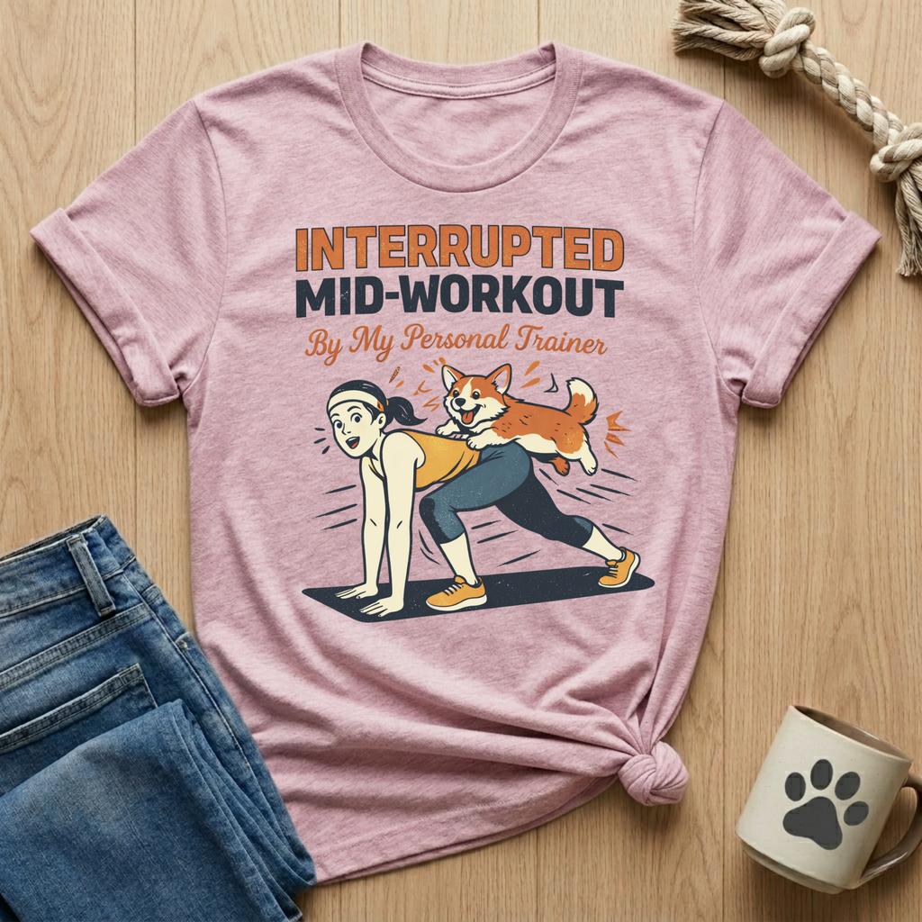 Interrupted Mid Workout T-Shirt