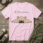 Frenchie Low Battery T-Shirt
