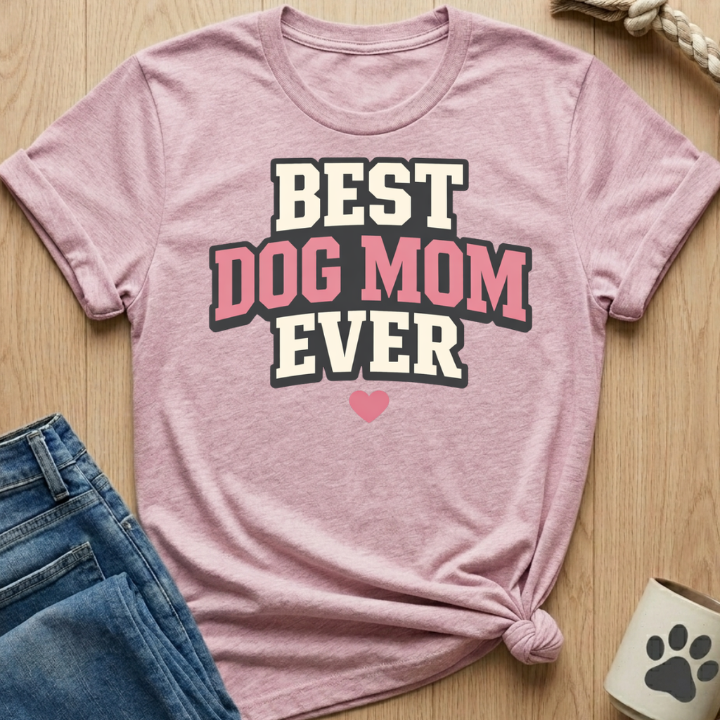 Best Dog Mom Ever T-Shirt