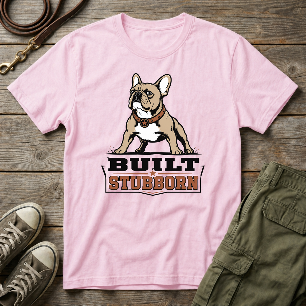 Frenchie Built Stubborn T-Shirt
