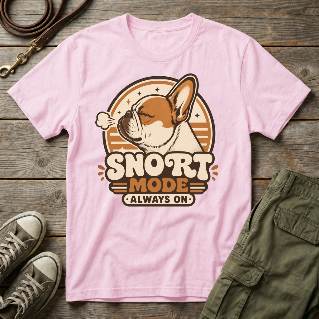 Frenchie Snort Mode T-Shirt