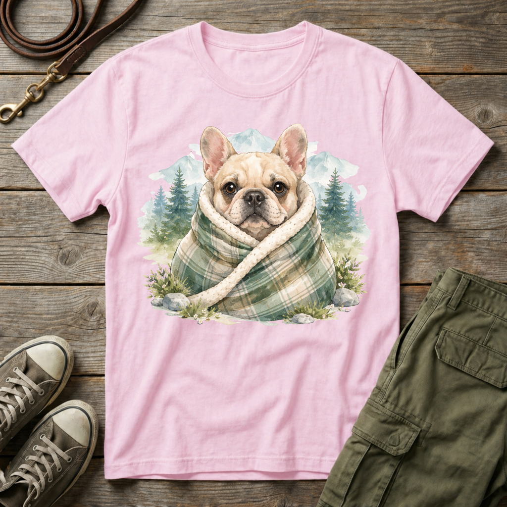 Cozy Mountain Frenchie T-Shirt